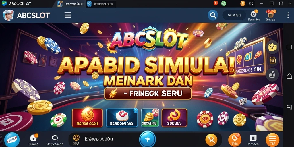 Tampilan gameplay menakjubkan dalam ABCSLOT dengan grafik yang memukau.