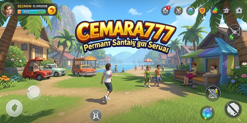 Tampilan gameplay CEMARA777 yang menghibur dan santai.