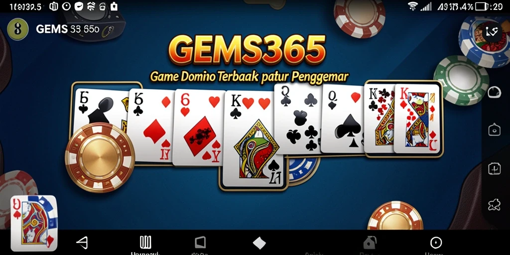 Tampilan gameplay seru GEMS365 dengan teman-teman.
