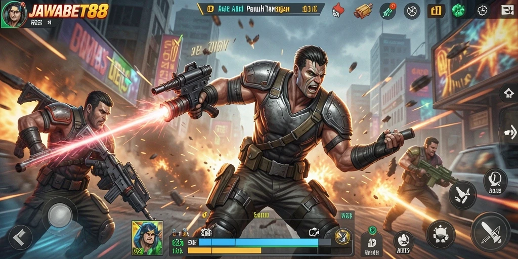 Tampilan gameplay seru dari JAWABET88 dengan aksi tak terbatas.