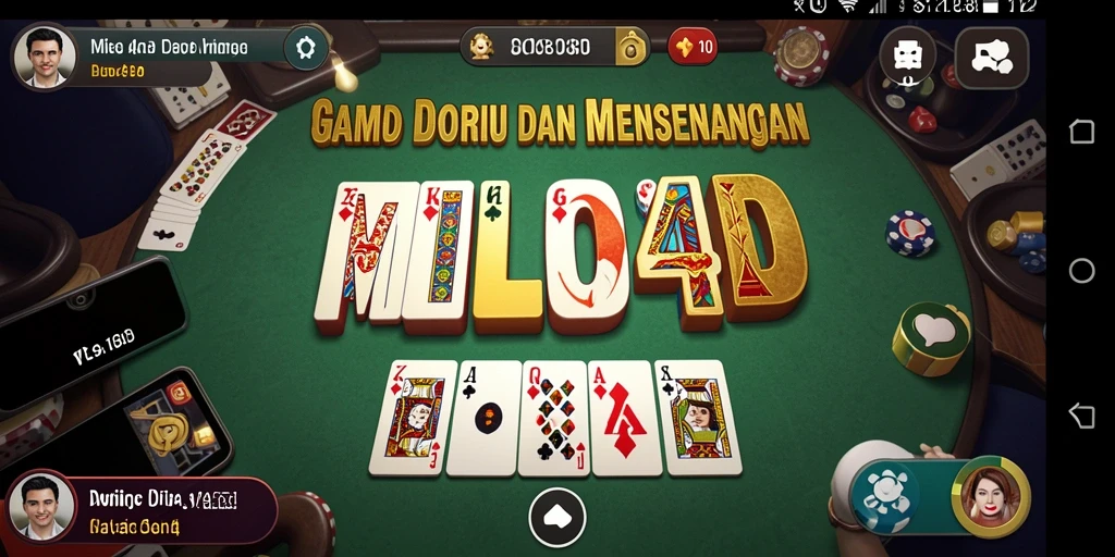 Tampilan gameplay seru dari MILO4D yang menampilkan pemain bersaing.