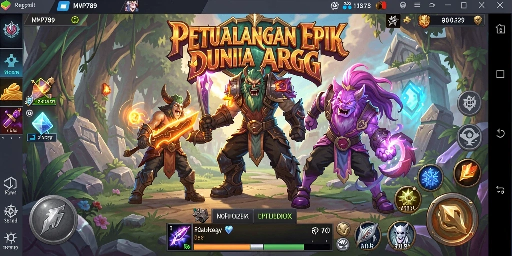 Tampilan gameplay <strong>MVP789</strong> yang menegangkan dengan pertarungan seru.