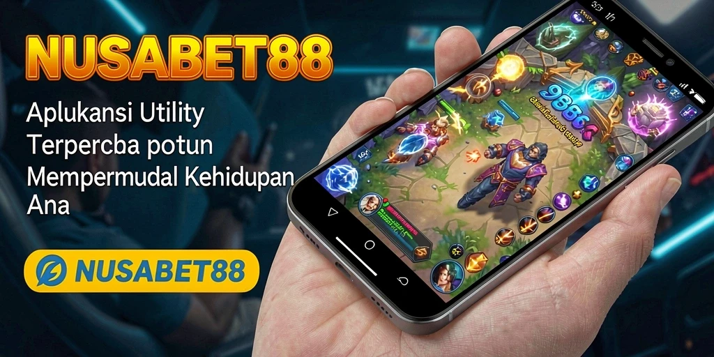 Tampilan screenshot dari NUSABET88 yang menampilkan antarmuka aplikasi utility.