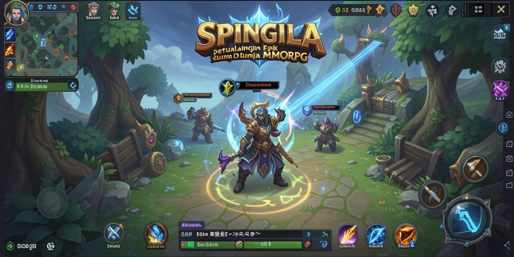 Gameplay seru dan mendebarkan di dunia SPINGILA.