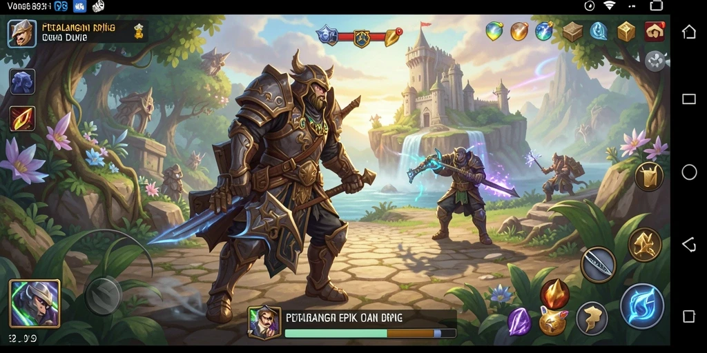 Tampilan gameplay V98 yang mengasyikkan dan menantang.